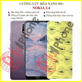 Dán cường lực dẻo nano  dành cho Nokia 2.4