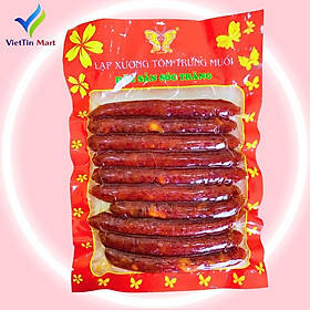 Lạp Xưởng Tôm Trứng Muối Đặc Sản Sóc Trăng 500g