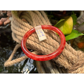 Vòng Cẩm Thạch Đỏ Tròn Ni 55 Đến 56