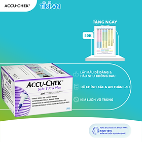 Thiết Bị Lấy Máu Đã Có Kim ACCU-CHEK Safe-T-Pro Plus