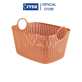 Mua Giỏ đựng | JYSK Evan | nhựa PP | màu cát | R27xD38xC27cm | 14.5L
