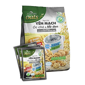 Ngũ Cốc Yến Mạch, Óc Chó , Mè Đen Xuân An 400g Tặng gói YM 150g