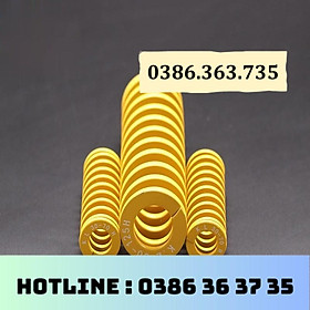 Lò xo khuôn mẫu TF-TL-TM-TH-TB, lò xo nén  Tiêu Chuẩn Nhật Bản  TF Màu Vàng Nén  Phẳng Dòng 8/10/12/1