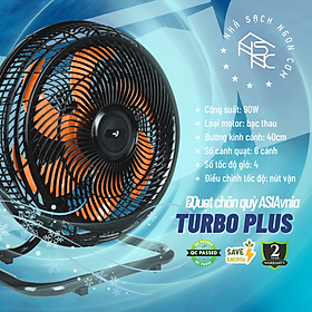 (ASIA) Quạt sàn Asia TURBO 6 cánh 80w 90w - bán công nghiệp - Hàng chính hãng