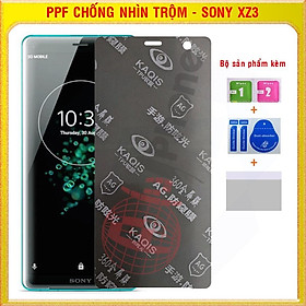 Dán dẻo PPF chống nhìn trộm full màn hình cho Sony XZ3