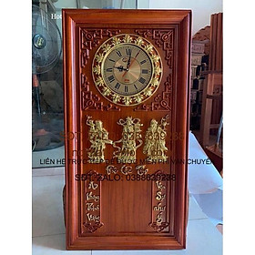 Mua đốc lịch đồng hồ gỗ hương đỏ