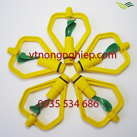 Mua Bộ 5 béc tưới cây phun mưa trục xoay
