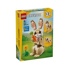 LEGO CREATOR 31162 Đồ Chơi Lắp Ráp Chú Thỏ Đáng Yêu (326 Chi Tiết)
