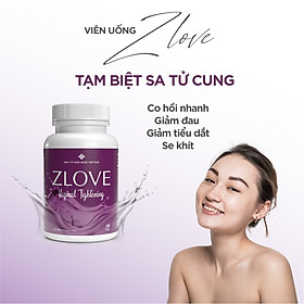 Thực Phẩm Chức Năng Hỗ Trợ Co Hồi Tử Cung Zlove (50 Viên/Hộp)