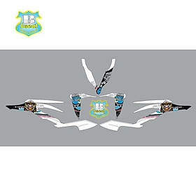 Tem rời dành cho vario 150 đầu lân trắng