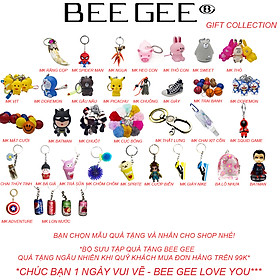 Móc Khóa Cute, Quà Tặng Dễ Thương giao ngẫu nhiên - BEE GEE COLLECTION