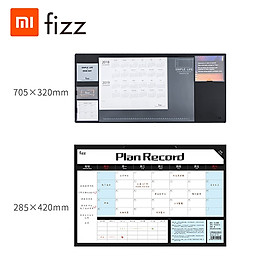 Xiaomi Youpin Fizz Time Management Notepad With Table Mat Efficiency Manual Weekly Tear Sticky Notes Desktop Memo Plan