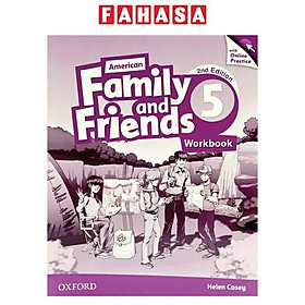American Family And Friends Level 5: Workbook With Online Practice - 2nd Edition