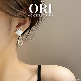 Bông tai nữ hoa hồng Rosabella sang trọng ORI ACCESSORIES B505