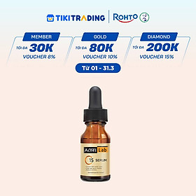 Serum C15 dưỡng sáng mờ thâm, ngăn ngừa lõa hóa Acnes Lab C15 Serum 15ml