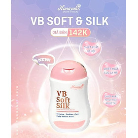 Dung dịch vệ sinh Hanayuki VB Soft Silk phiên bản hồng (150g)