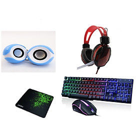 Mua BỘ BÀN PHÍM CHUỘT G21 + LOA LF 802+ TAI NGHE A6 +LÓT W3