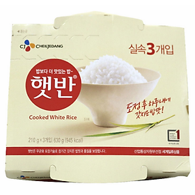 Cơm Trắng Hetbahn CJ Ăn Liền (210g)