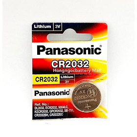 Pin CR2032 Panasonic Lithium 3V - 1 Viên