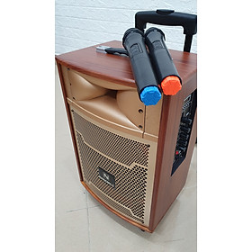 Mua Loa Kéo Karaoke Nanomax S-10B 2 .5 Tấc Đọc Được Usb Thẻ Nhớ Công Suất 120w Tay Kéo Vân Gỗ Tặng 2 Mic Bluetooth Tiện Dụng Hàng Việt Nam Chính Hãng