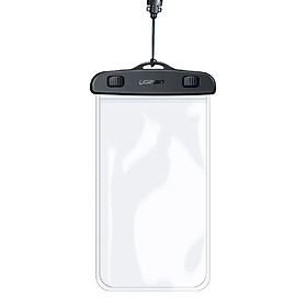 Mua Túi đựng điện thoại chống nước tiêu chuẩn IPX 8 độ sâu 10m  trong suốt cho màn hình từ 4 đến 6.5 inch Ugreen 959OL60959PK Hàng chính hãng
