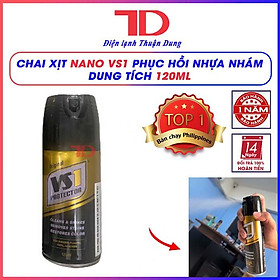 Nano phục hồi nhựa nhám VS1 Top 1 Bán Chạy Philippines, khăn lau chuyên dụng 30x30cm, Chai xịt nano phục hồi nhựa nhám đa năng,hàng chính hãng, Điện Lạnh Thuận Dung