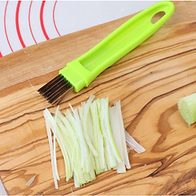 Mua Dụng cụ dao nhiều lưỡi chẻ hành và rau IN02 chất liệu Inox siêu bên