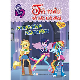 Pony Tô Màu Và Các Trò Chơi – Phong Cách Năng Động (Tặng Kèm Sticker)