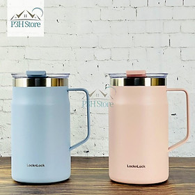 Ly giữ nhiệt Lock&Lock Metro Mug 600ml bằng thép không gỉ ca , cốc LHC4282