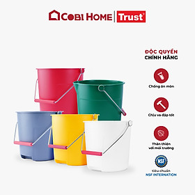 Mua Xô nhựa tròn 10L TRUST nhiều màu