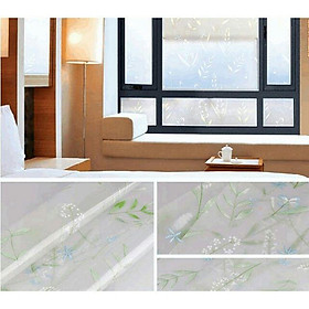Mua Giấy dán kiếng hoa cỏ xanh 300cm*45cm