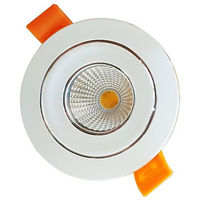 Đèn led rọi âm trần 5W phi 49 ánh sáng vàng, trắng