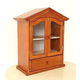 Mua Tủ Thuốc Gỗ Nhiều Màu  Tủ Lưu Trữ Đồ Dùng Mái Nhà 2 Cánh Có Hộc Treo Tường - Hàng VN Xuất Khẩu