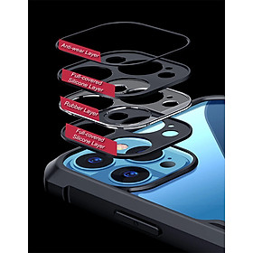 Ốp lưng chống sốc XUNDD cho các dòng iPhone 12 Pro Max - 12 Pro - 12 - 11 Pro Max - 11 Pro - 11 - Hàng nhập khẩu - iPhone 12 Pro Max - Trong suốt viền đen