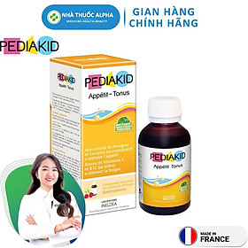 Siro Hỗ Trợ Ăn Ngon Cho Bé Pediakid Appetit Tonus Giúp Bé Tiêu Hóa Khỏe 125ml