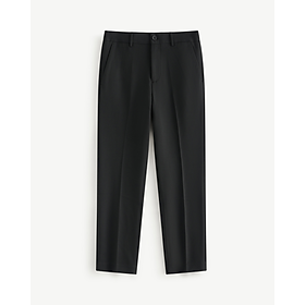 Quần Âu Nam / Quần tây nam ROUTINE Trơn Form Slim Crop (ngang mắt cá chân) ống suông rộng - 10F24PFO041 | LASTORE MENSWEAR