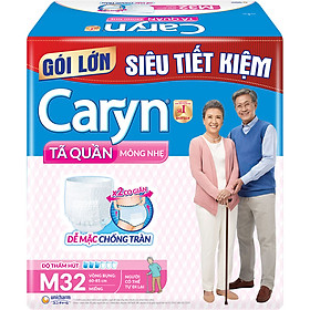 Tã Quần Caryn Loại Mỏng Nhẹ M32