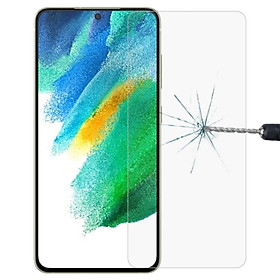 Kính cường lực cho Samsung S21 FE 5G nhám Chống vân tay/ Chống nhìn trộm/ Full màn hình/ Không viền màu/ Ốp chống sốc