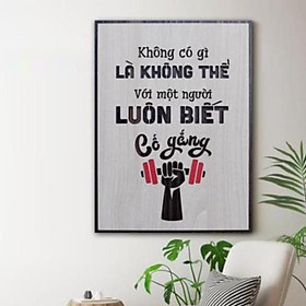 Mua Tranh Decor tạo động lực theo tên slogan những câu nói hay