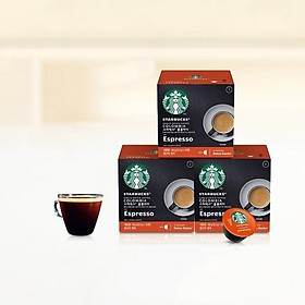 Viên nén cà phê Colombia Espresso của Starbucks - 12 viên * 3 hộp