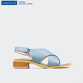 Giày Sandals Nữ Gót Trụ ChristinA-Q XDN277