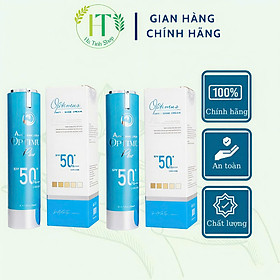 Combo kem chống nắng Thanh Mộc Hương chống trôi dưỡng trắng da nâng tone SPF 50+ PA++++ 50ml