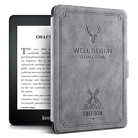 Bao Da Cover Dành Cho Máy Đọc Sách Kindle Paperwhite Gen 4 (10th) Tuần Lộc
