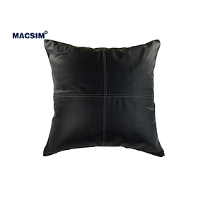Gối tựa lưng, tựa đầu đa năng, gối sofa cao cấp Macsim kích thước 40cm x 40cm màu đen