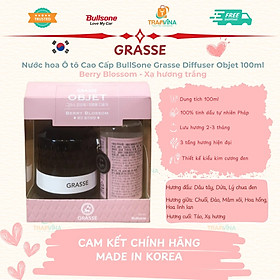 Nước hoa Ô tô, Xe Hơi Cao Cấp BullSone Grasse Objet 100ml - Hàng Chính Hãng - Đa dạng mùi hương
