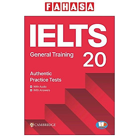 Sách - Cambridge IELTS 20 - General Training - With Audio + Answers (Savina)