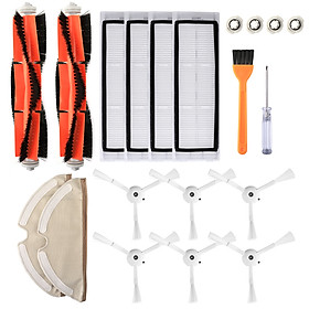 Bộ Dụng Cụ Vệ Sinh Tấm Lọc Máy Hút Bụi Xiaomi Roborock S55 S50 S51 (20 Cái)