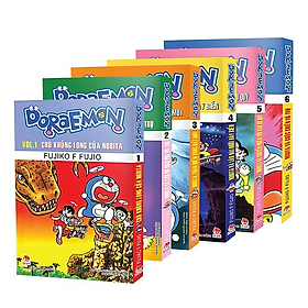 Download sách Sách - Doraemon Truyện Dài - Combo 6 tập từ tập 1 đến tập 6