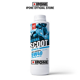Nhớt Tay Ga Tổng Hợp 4T Scooter Ipone Katana Scoot 5W-40 (1L) - Hàng Chính Hãng