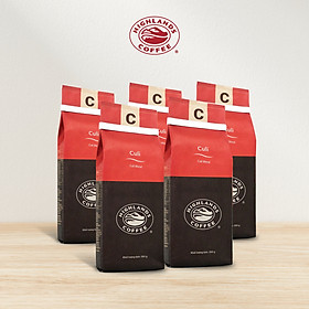 Combo 5 Cà Phê Rang Xay Culi Highlands Coffee 200g/gói